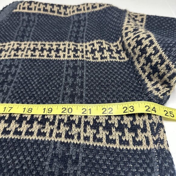 Vintage Hill and Archer Men's Sweater Size XL Geometric Design Winter - Picture 6 of 10